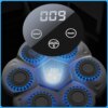 Настенный боксерский тренажер с LED-подсветкой, LY-1083 Bluetooth-колонкой и режимами тренировки