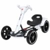 Детский складной электромобиль Go-Kart с аккумулятором и пультом электрокар Белый