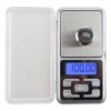 Ювелирные весы до 100г ( 120x62x20 мм) Pocket Scale QCP100, Серые / Электронные мини веса / Карманные весы