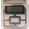 Ювелирные весы до 100г ( 120x62x20 мм) Pocket Scale QCP100, Серые / Электронные мини веса / Карманные весы