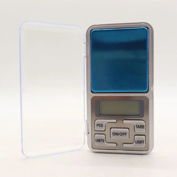 Электронные весы 200 г Pocket Scale QCP200, Серебряный / Карманные весы / Ювелирные цифровые весы / Цифровые весы
