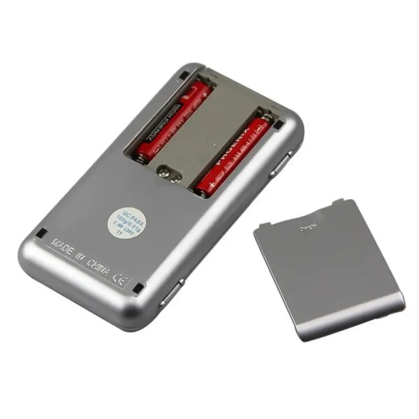 Электронные весы 200 г Pocket Scale QCP200, Серебряный / Карманные весы / Ювелирные цифровые весы / Цифровые весы