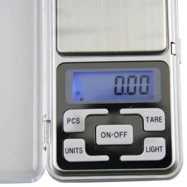 Электронные весы 200 г Pocket Scale QCP200, Серебряный / Карманные весы / Ювелирные цифровые весы / Цифровые весы