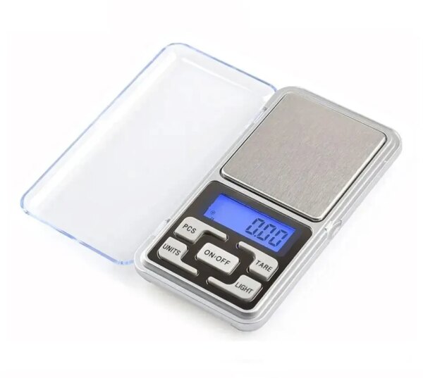 Электронные весы 200 г Pocket Scale QCP200, Серебряный / Карманные весы / Ювелирные цифровые весы / Цифровые весы