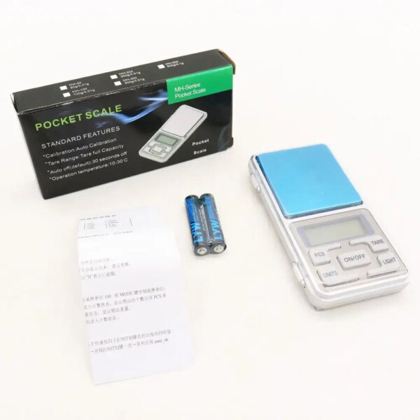 Электронные весы 200 г Pocket Scale QCP200, Серебряный / Карманные весы / Ювелирные цифровые весы / Цифровые весы