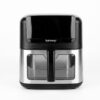 Аэрогриль Rainberg RB 2342 4800W аэрофритюрница безмасляная для приготовления без масла с 2 Тенами 12,5 л и сенсорным управлением