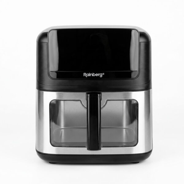 Аэрогриль Rainberg RB 2342 4800W аэрофритюрница безмасляная для приготовления без масла с 2 Тенами 12,5 л и сенсорным управлением