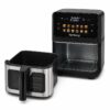 Аэрогриль Rainberg RB 2342 4800W аэрофритюрница безмасляная для приготовления без масла с 2 Тенами 12,5 л и сенсорным управлением