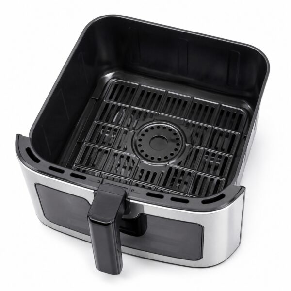 Аэрогриль Rainberg RB 2342 4800W аэрофритюрница безмасляная для приготовления без масла с 2 Тенами 12,5 л и сенсорным управлением