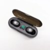 Беспроводные Bluetooth наушники F9, Черные / Сенсорные наушники с зарядным кейсом / Вакуумные блютуз наушники