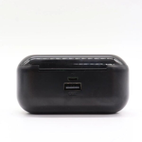 Беспроводные Bluetooth наушники F9, Черные / Сенсорные наушники с зарядным кейсом / Вакуумные блютуз наушники