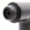 Портативный массажер для тела и 4 насадки, от USB, Fascial Gun KH-320, Черный / Ручной мышечный вибромассажер
