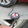 Компрессор автомобильный в форме колеса 12V, 260 PSI / Автокомпрессор для быстрой подкачки колес