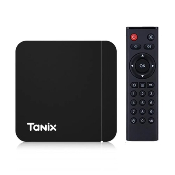 Смарт приставка Tanix, 4/32 ГБ, Черный / ТВ приставка / Смарт бокс для телевизора / Андроид тв / Смарт ТВ