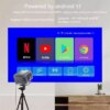 Портативный мультимедийный проектор 4K Android A10 с Wi‑Fi 2.4/5 ГГц, Bluetooth 5.2, автофокусом и автокоррекцией трапеции