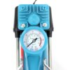 Автомобильный компрессор AD 636060 2-поршневой 12V с набором инструментов для ремонта шин в кейсе, зелёный