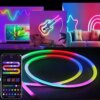 Умная неоновая лента от USB, 10 м, пульт + Bluetooth, Rgb / RGB лента / Гибкий неон / Лента светодиодная