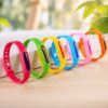 Силиконовый браслет от комаров, капсула, MOSQUITO BRACELET, цвет микс / Силиконовый антимоскитный браслет