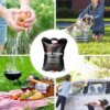Душ туристический 20л, Easy Camp Solar Shower, Черный / Душ для дачи / Походный душ / Переносной летний душ