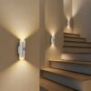 Настенная LED лампа NS-02 • Декоративный RGB-светильник NS-02 с датчиком движения для интерьерной подсветки