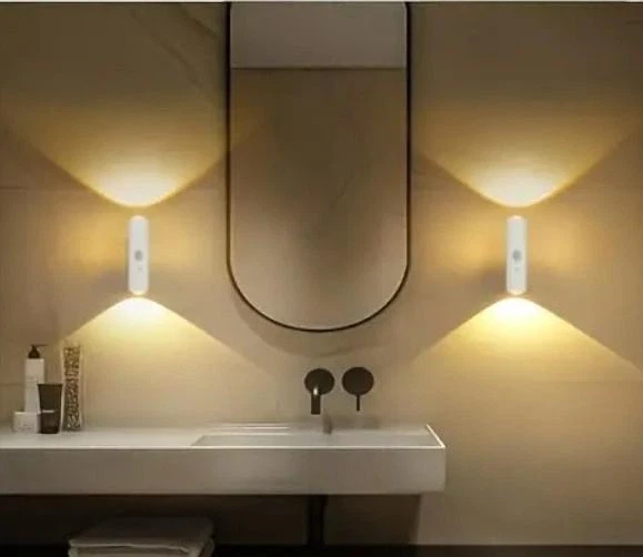 Настенная LED лампа NS-02 • Декоративный RGB-светильник NS-02 с датчиком движения для интерьерной подсветки