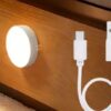 Аккумуляторный светильник с датчиком движения на магните от USB, DZG-GY-005, Белый / Светильник светодиодный