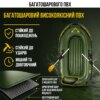 Надувная двухместная лодка JR-2200 / Лодка надувная 2 х-местная +подушка, насос, весла 180/98см
