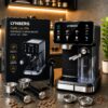 Автоматическая кофемашина Lynberg Cafe Lux 20K LB5803 20 бар, 3000Вт с сенсорным управлением