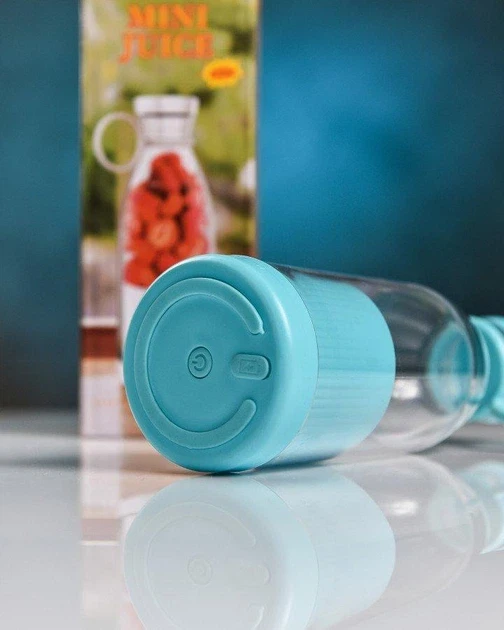 Портативный Блендер-бутылка Mini Juicer 350 мл беспроводной переносной мини измельчитель для фруктов, шейкер для смузи и коктейлей