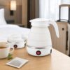 Силиконовый складной чайник 0,5 л Kettle / Универсальный электрочайник / Дорожный чайник