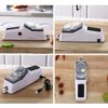 Электрическая точилка для ножей Electric Knife Sharpener от USB, Белый / Профессиональная электроточилка / Ножеточка