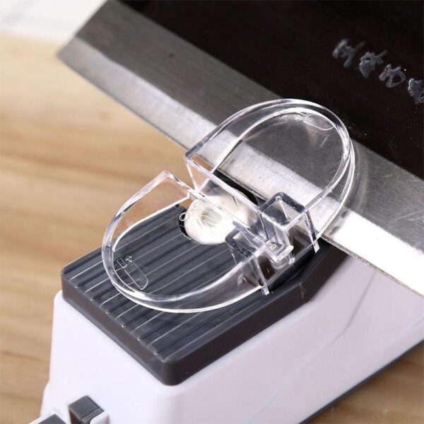 Электрическая точилка для ножей Electric Knife Sharpener от USB, Белый / Профессиональная электроточилка / Ножеточка