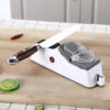 Электрическая точилка для ножей Electric Knife Sharpener от USB, Белый / Профессиональная электроточилка / Ножеточка