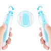 Детский триммер для ногтей + 6 насадок NAIL TRIMMER XL-667, Голубой / Аккумуляторная