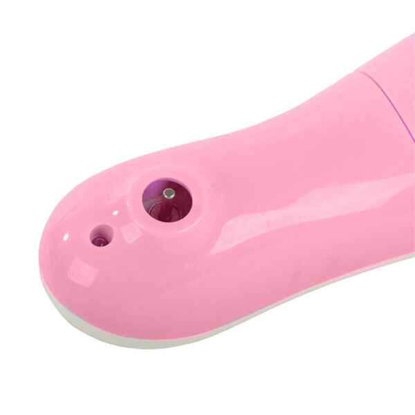 Электрическая пилочка для ногтей NAIL TRIMMER XL-667 розовая с 6 насадками и кейсом