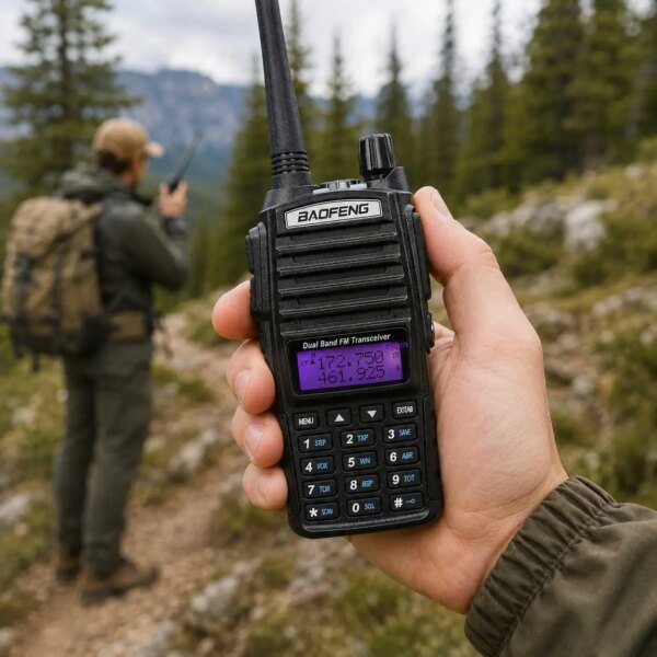 Рация Baofeng 26X-312 Dual Band VHF/UHF Переносная двухдиапазонная радиостанция с зарядным стаканом