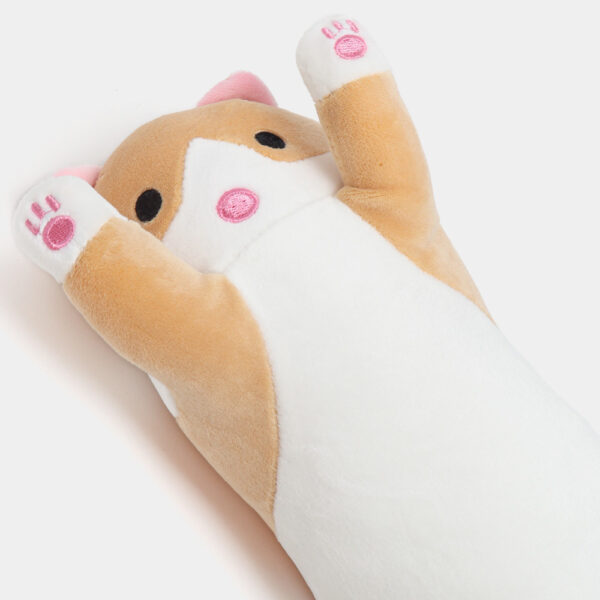Мягкая игрушка Кот Батон 90 см, DOLL 1498-50, Коричневый / Плюшевая игрушка обнимашка / Детская игрушка длинный кот