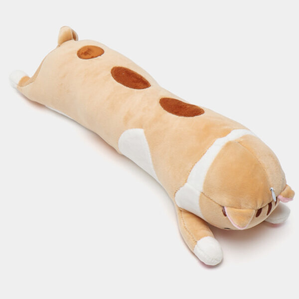 Мягкая игрушка Кот Батон 90 см, DOLL 1498-50, Коричневый / Плюшевая игрушка обнимашка / Детская игрушка длинный кот