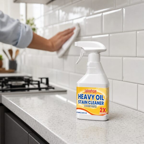 Спрей Антижир 100 мл, Jakehoe Heavy Oil Stain Cleaner, Белый / Очиститель для кухни / Моющее средство для уборки жира и нагара