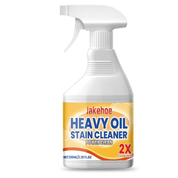 Спрей Антижир 100 мл, Jakehoe Heavy Oil Stain Cleaner, Белый / Очиститель для кухни / Моющее средство для уборки жира и нагара