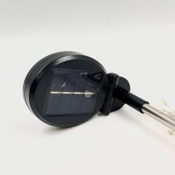Садовый светильник на солнечной батарее 60 LED, 85см, 1 шт, Черный / Садовый фонарь / Уличный светильник Фейерверк