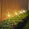 Садовый светильник на солнечной батарее 60 LED, 85см, 1 шт, Черный / Садовый фонарь / Уличный светильник Фейерверк