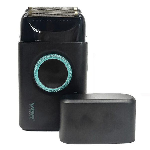 Электробритва шейвер с двойным лезвием, от USB, VGR V-377, Черная / Мужская электробритва аккумуляторная