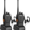 Комплект из двух раций Baofeng BF-888S на 16 каналов до 5 км, радиостанция на 2 двухдиапазонных рации на 1500 мАч со встроенным FM