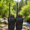 Комплект из двух раций Baofeng BF-888S на 16 каналов до 5 км, радиостанция на 2 двухдиапазонных рации на 1500 мАч со встроенным FM