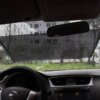 Рулонная солнцезащитная шторка на окно 60х40см / Солнцезащитная шторка на лобовое стекло