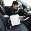 Туристический автомобильный холодильник 12V, 5л, Белый / Холодильник для автомобиля / Автохолодильник
