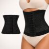 Моделирующий корсет WAIST BAND 3XL черный для живота и талии регулируемый на крючках