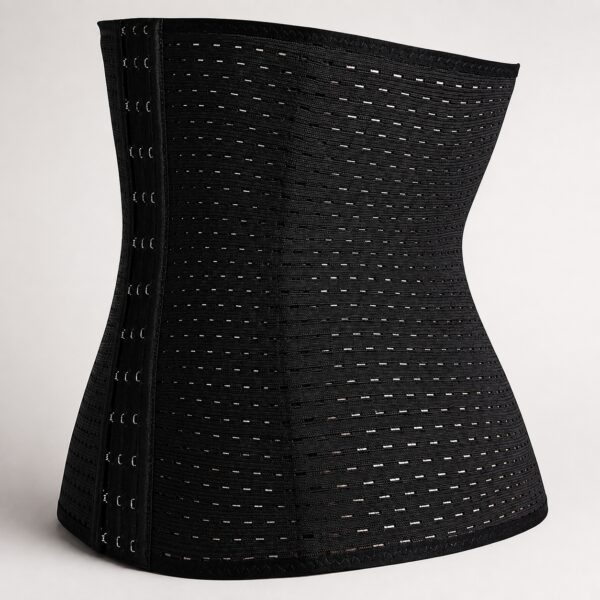 Моделирующий корсет WAIST BAND 3XL черный для живота и талии регулируемый на крючках