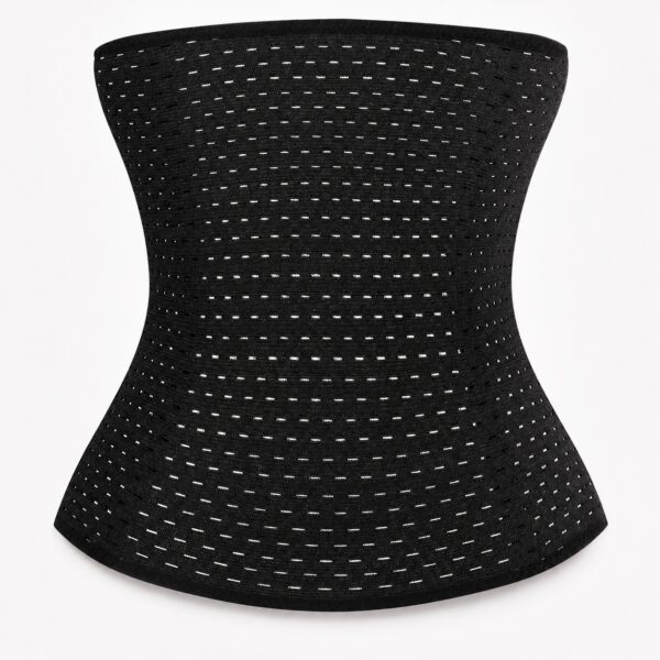 Моделирующий корсет WAIST BAND 3XL черный для живота и талии регулируемый на крючках